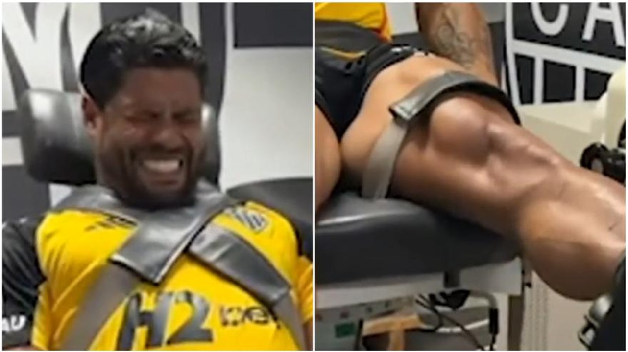 Hulk, gambe esplosive: allenamento impressionante
