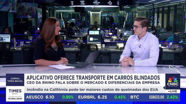 App oferece transporte em carros blindados; CEO da Rimo comenta estratégia da empresa