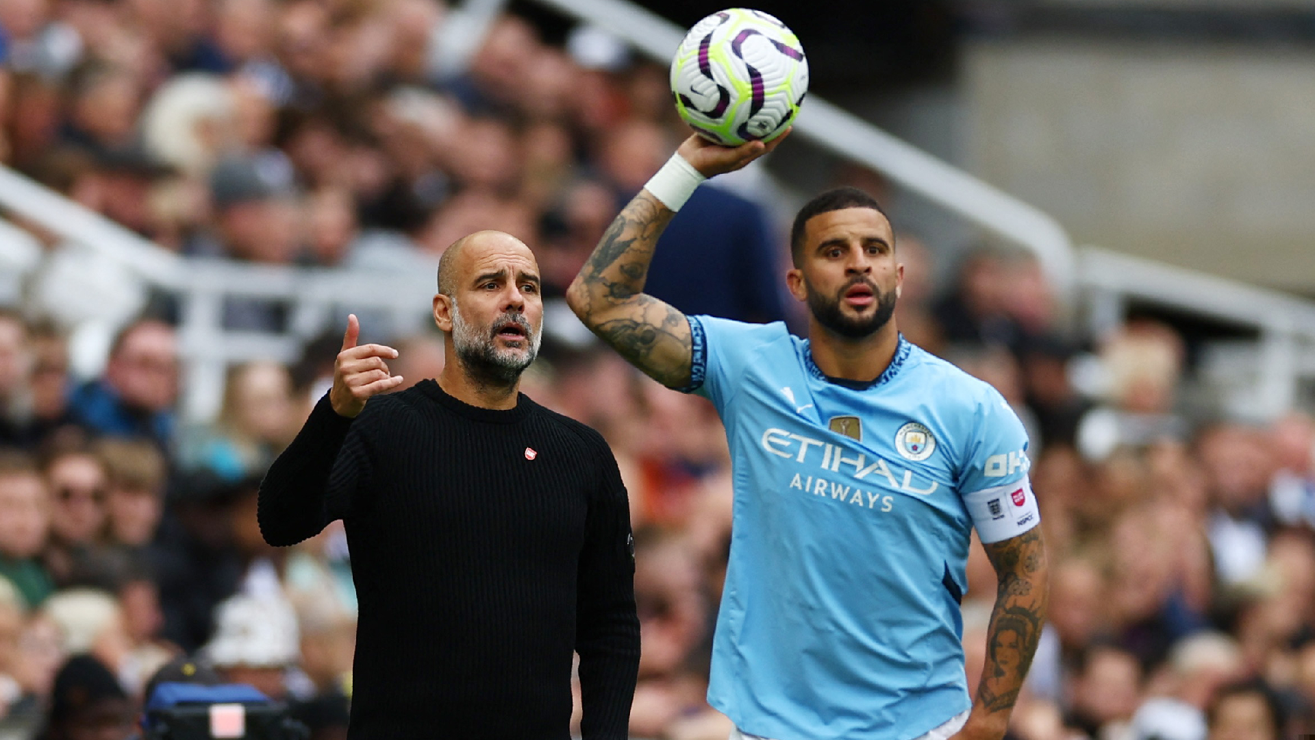 Guardiola reveals Walker transfer request