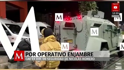 Otro funcionario detenido por Operativo Enjambre: exdirector de Seguridad Pública de Nicolás Romero