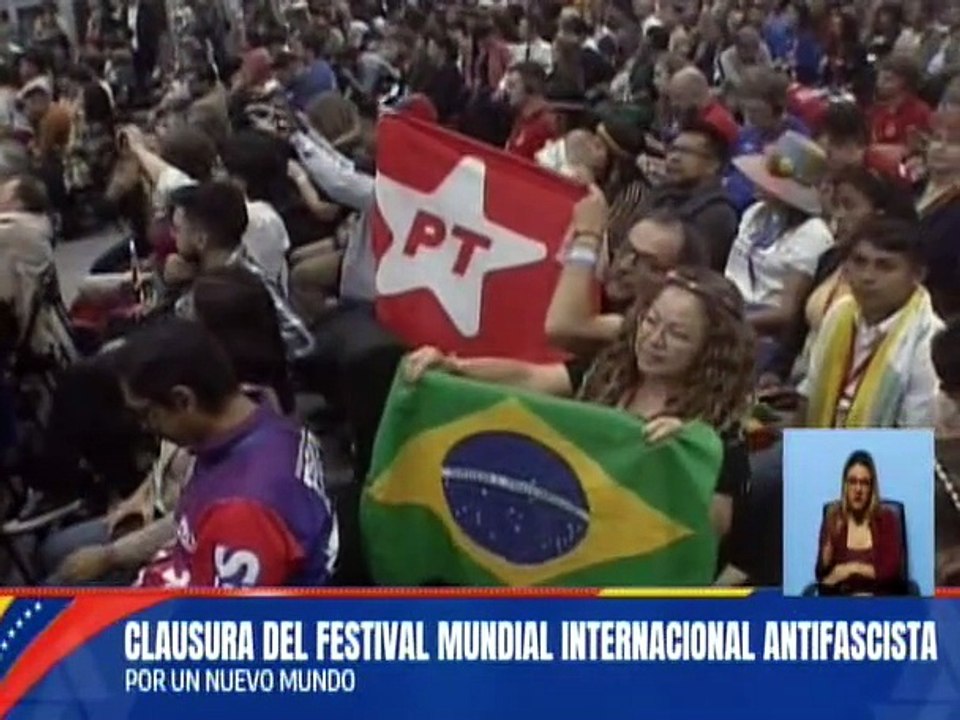 Representantes del MST de Brasil dieron lectura a una Resolución de Apoyo al Pdte. Nicolás Maduro