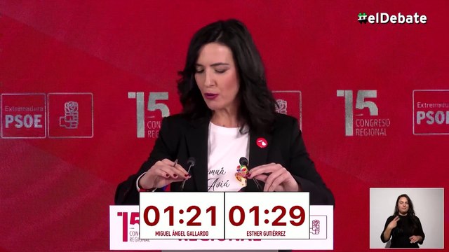 Miguel Ángel Gallardo seguirá al frente del PSOE de Extremadura tras ganar las primarias