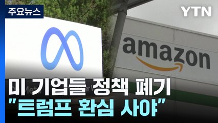 팩트체크도 다양성 정책도 폐기..."트럼프 환심 사기" / YTN