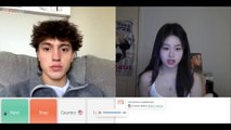 Beautiful 💗 Chinese Girl Found A Boy On Omegle 🤭 | Funny Video