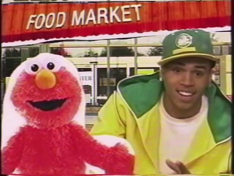 Sesame Street - Chris Brown and Elmo - See the Signs (HQ Rare VHS New Remake Version) (2007)