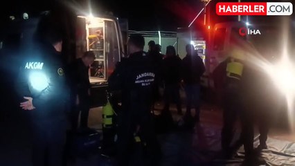 Adana'da Baraja Düşen Otomobilin Sürücüsünün Cansız Bedenine Ulaşıldı