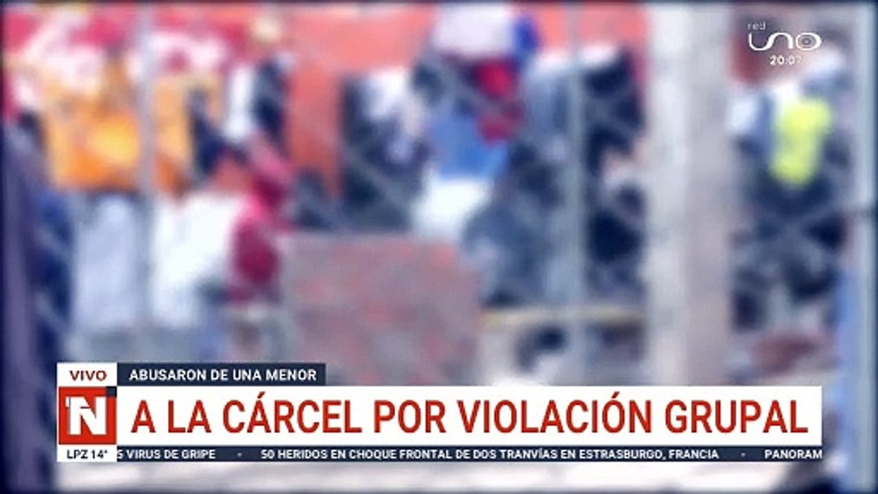 a la carcel por vio grupal