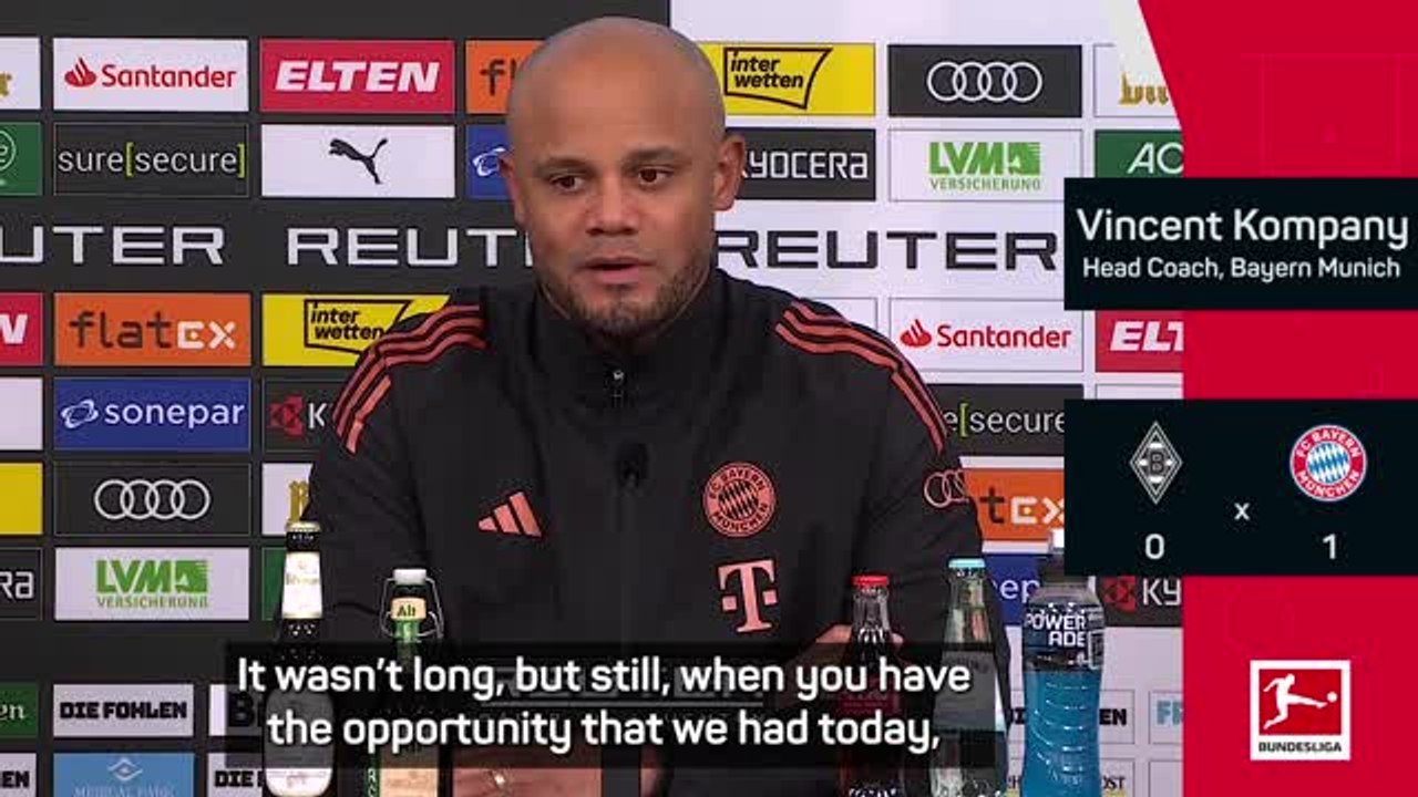 Kompany content with Bayern's Bundesliga return
