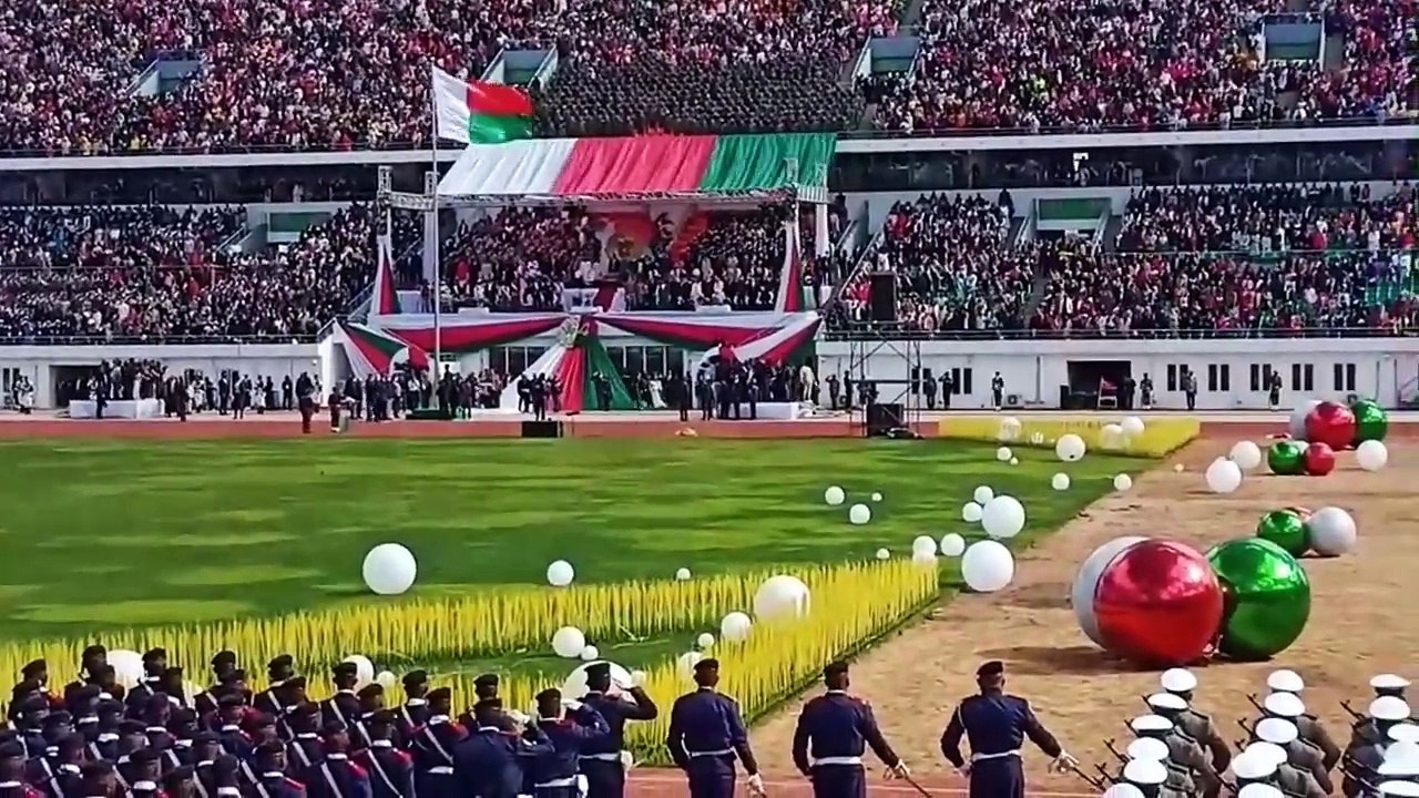La grande parade des militaires malgache le 26 juin
