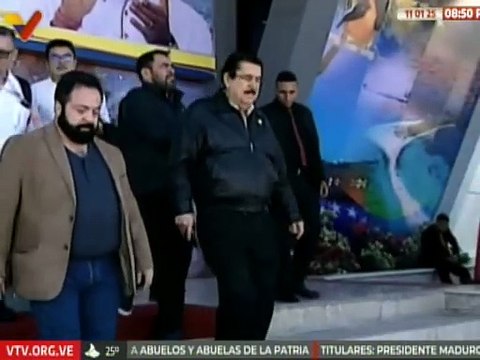 Delegación hondureña se retira de Venezuela tras participar en la juramentación del Pdte. Maduro