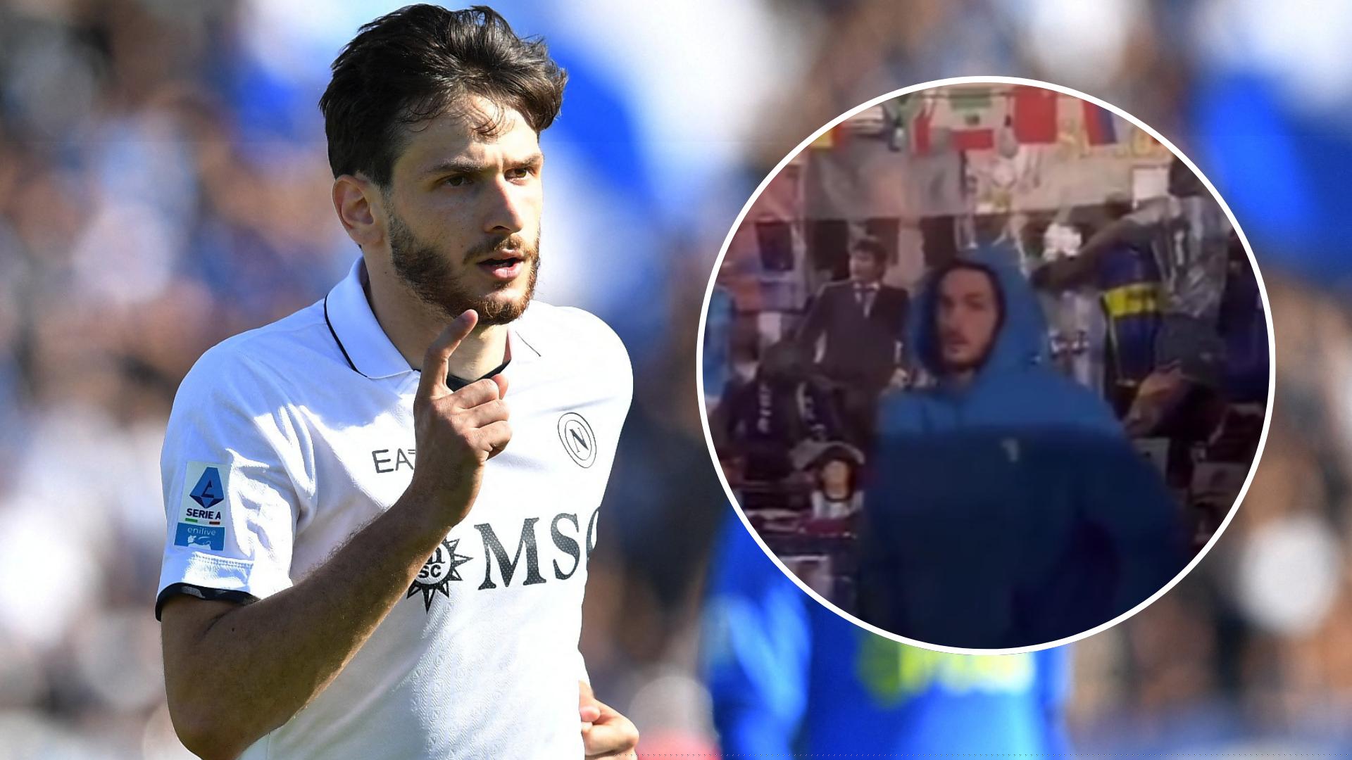 Conte confirms Kvaratskhelia transfer request