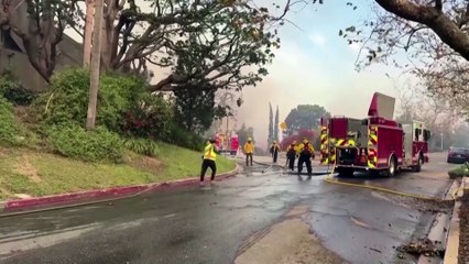 Strain on water supply hindered LA wildfires response, expert says