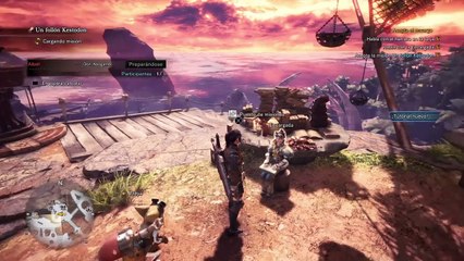 Monster Hunter World (Parte 3 Un follón Kestodon Caza un Gran Jagras)