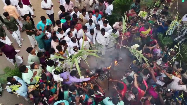 பொங்கல் விழா சிறுவனுடன் நடனமாடிய மருத்துவர் ராமதாஸ்