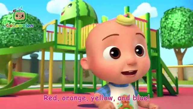 Learning Colors Song with JJ & Ms. Appleberry _ CoComelon Nursery Rhymes & Kids Songs
