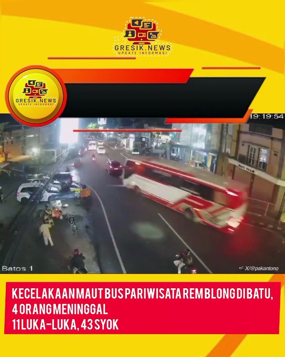 Bus Rem Blong Di Malang - JATIM