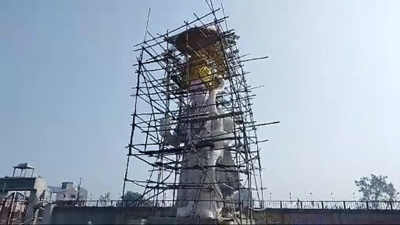 संभल में बन रही भगवान श्री राम की 51 फीट ऊंची प्रतिमा , CM योगी और राज्यपाल ने भेजा शुभकामना संदेश, CM योगी जल्द कर सकते हैं प्रतिमा का अनावरण