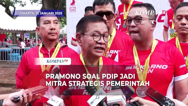 Pramono Anung Sebut PDIP Akan Jadi Mitra Strategis Pemerintahan Presiden Prabowo