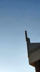 Jan Roose performing stunts