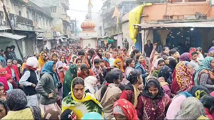 भगवान द्वारकाधीश की 61वीं परिक्रमा यात्रा, 5 डिग्री हार्ड कोल्ड टेंपरेचर के बावजूद उमडा आस्था का सैलाब