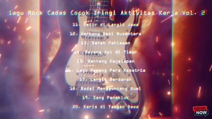 lagu Rock Cadas Cocok Iringi Aktivitas Kerja #music #songs #rock