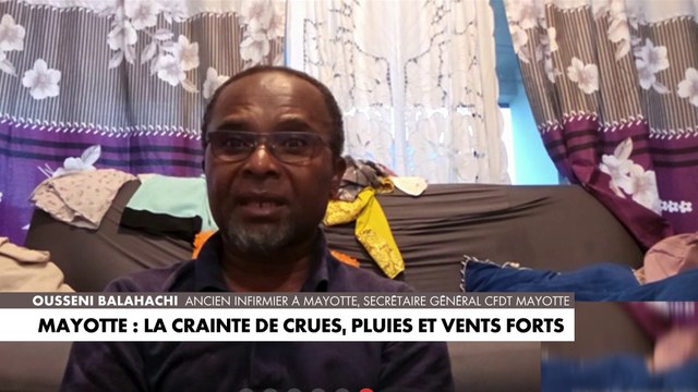 Ousseni Balahachi : «Après le passage du cyclone Chido, il n'y a pas eu les aides nécessaires»