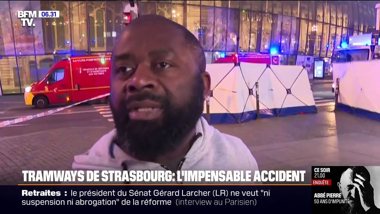 Collision entre deux tramways à Strasbourg : Le procureur a exclu l'hypothèse d'un acte volontaire - Lors d'un démarrage en côte, le tram a reculé et a dévalé la pente