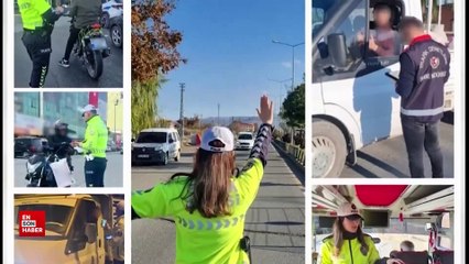 2-9 Ocak tarihleri arasında 3 milyon 243 bin 49 araç denetlendi