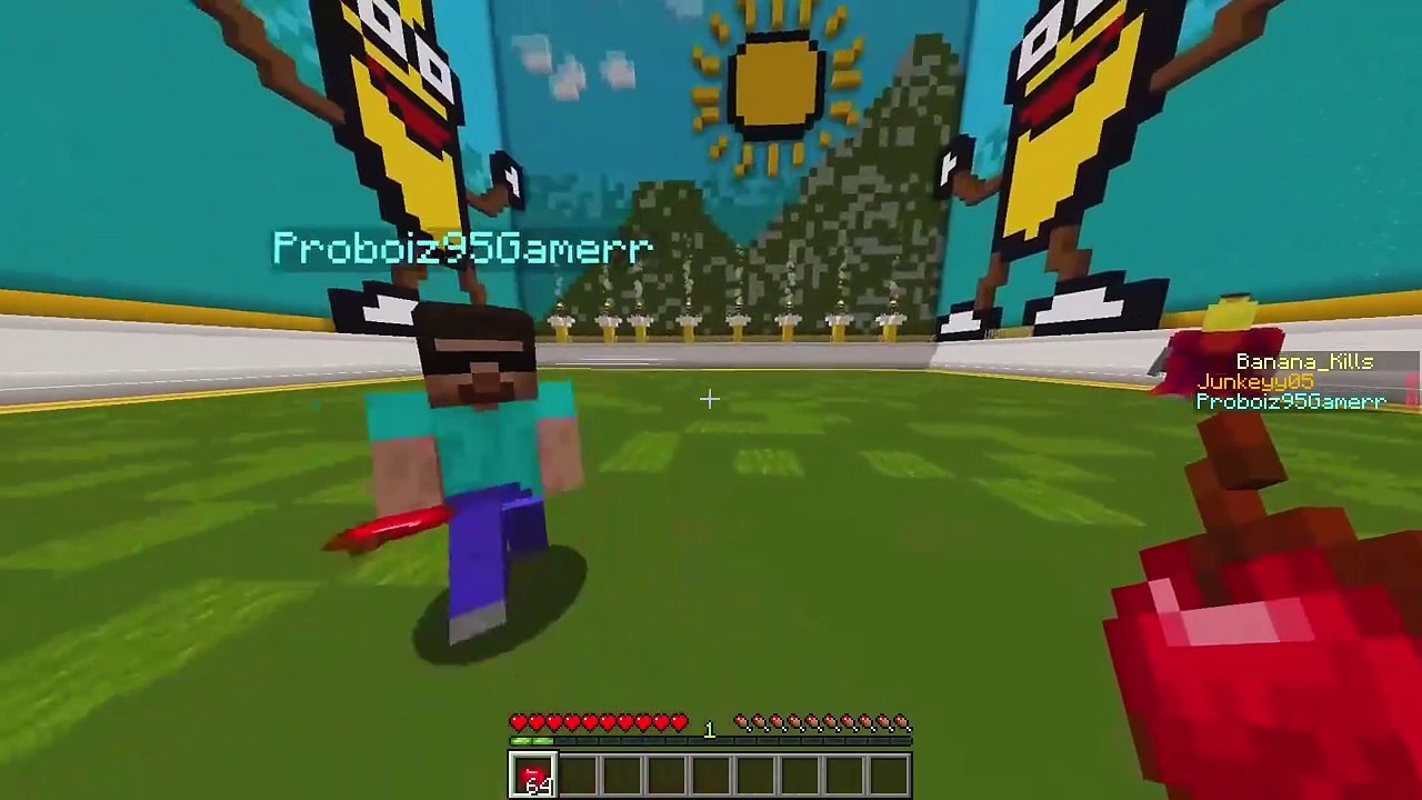 Difficulty 1 vs 100_ Level Building Competition in Minecraft
