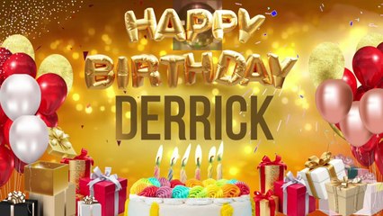 DERRICK - Happy Birthday Derrick