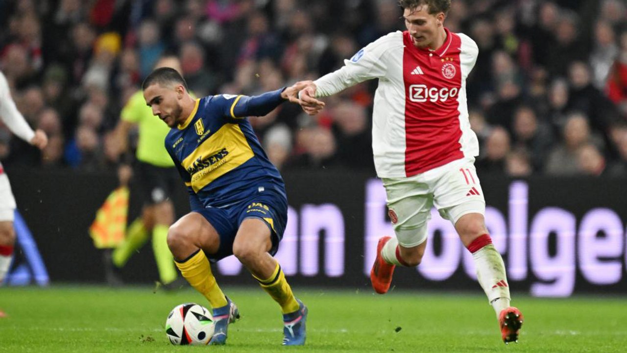 Ajax 2-1 RKC Waalwijk: resumen y goles | Eredivisie (J18)