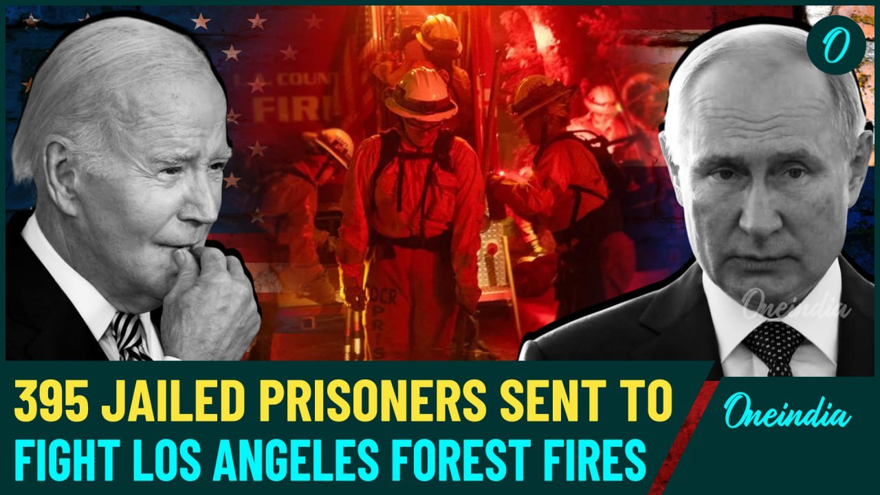 395 American Prisoners Fighting LA California Wildfires: Russia Makes Shocking Claims Against USA