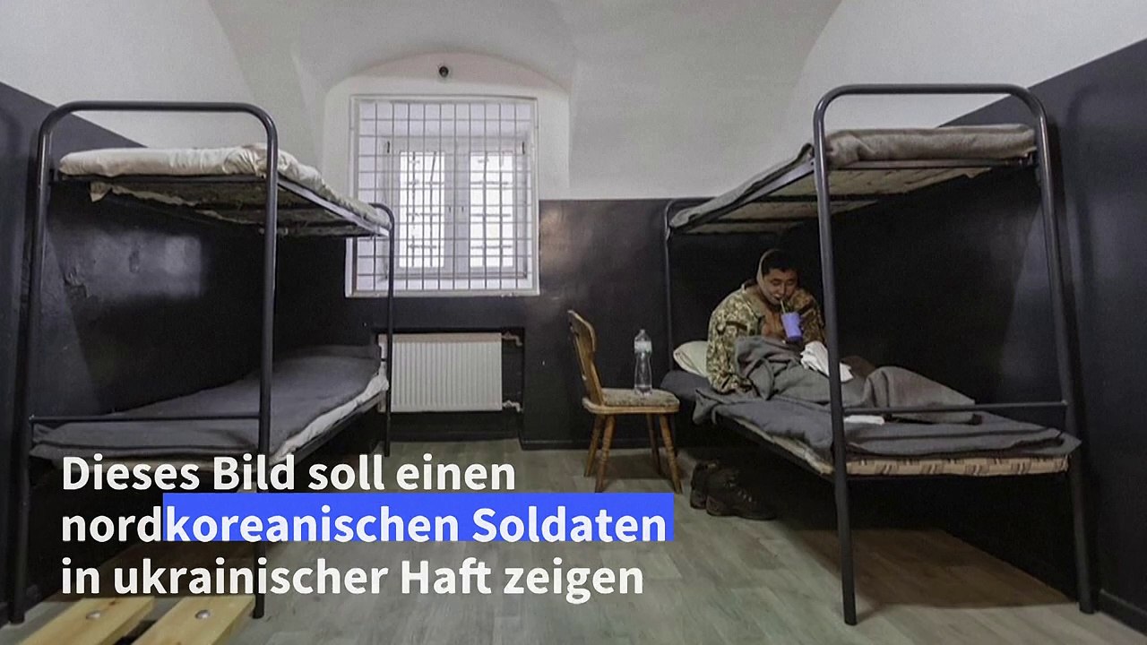Ukraine hält offenbar nordkoreanische Soldaten gefangen