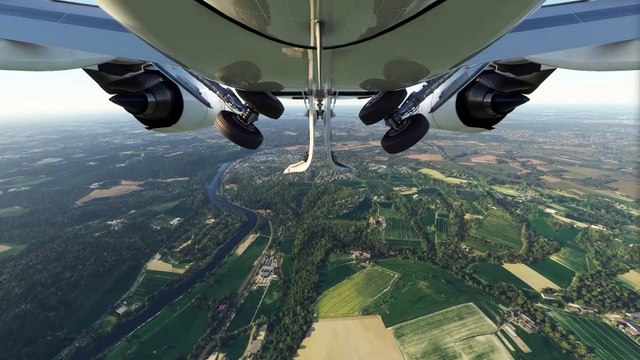 Beautiful Cockpit View Landing Saudia A320neo at Ottawa Macdonald-Cartier International Airport (YOW), Ottawa, Canada