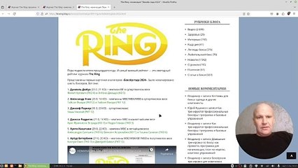 НАГРАДЫ ЖУРНАЛА THE RING ЗА 2024 ГОД