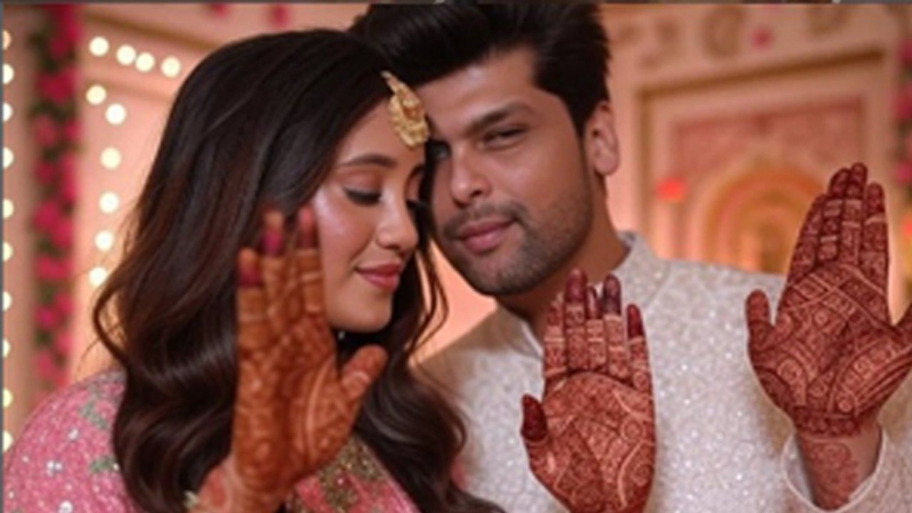 Kushal Tandon Shivangi Joshi Deepfake Wedding Photo Viral, Haldi To Mehendi Celebration, Fact Check