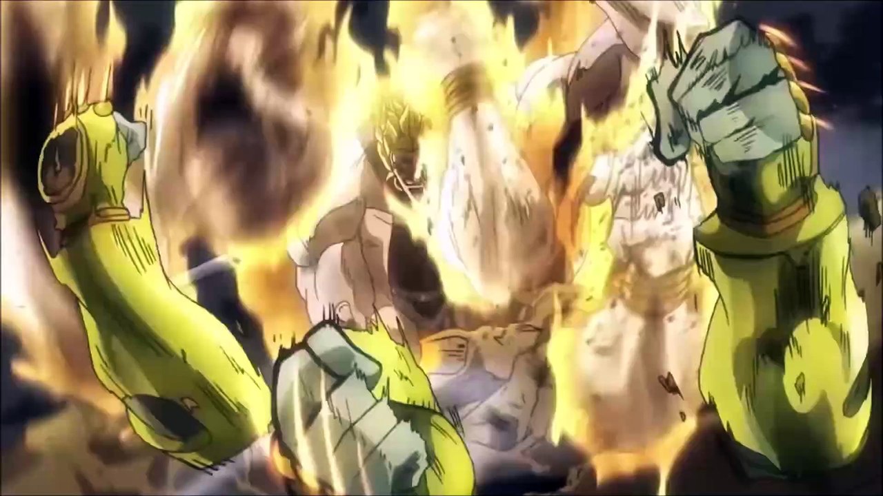 ORA ORA ORA ORA vs MUDA MUDA MUDA MUDA for 10 Minutes and 5 Seconds