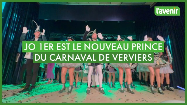 Jo 1er est le nouveau prince du carnaval de Verviers 2025