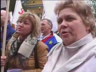 Pikieta nauczycieli w Lublinie