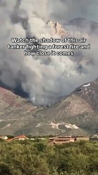 Ce pilote d'avion canadair est incroyable