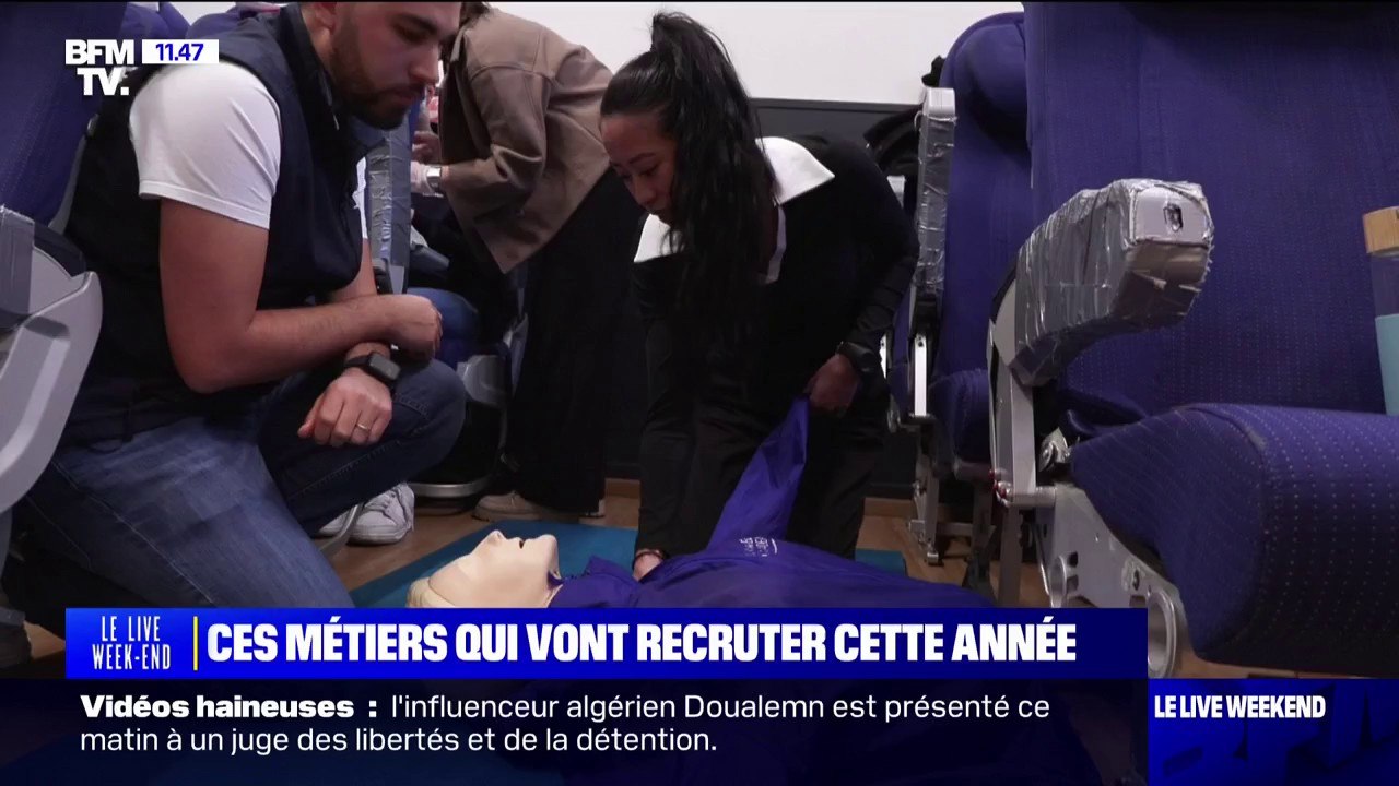 Steward, hôtesse de l’air, ces métiers qui vont recruter en 2025