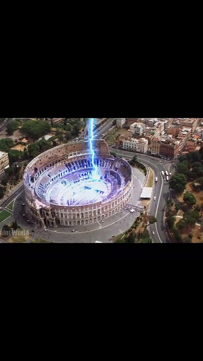 Nature Attacks on Rome | Lightning Disaster Scene | The Core (2003)