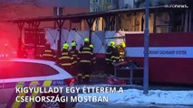 Étteremtűz Csehországban, hatan életüket vesztették