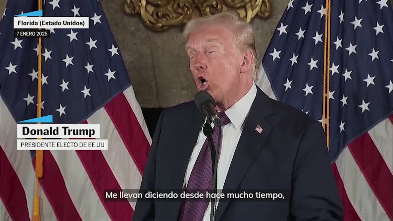 Trump explica por qué quiere Groenlandia
