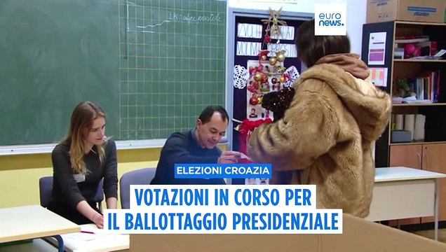 Aperti i seggi in Croazia: al via il ballottaggio tra Milanović e Primorac