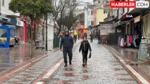 İstanbul'un yanı başında kar yağışı başladı