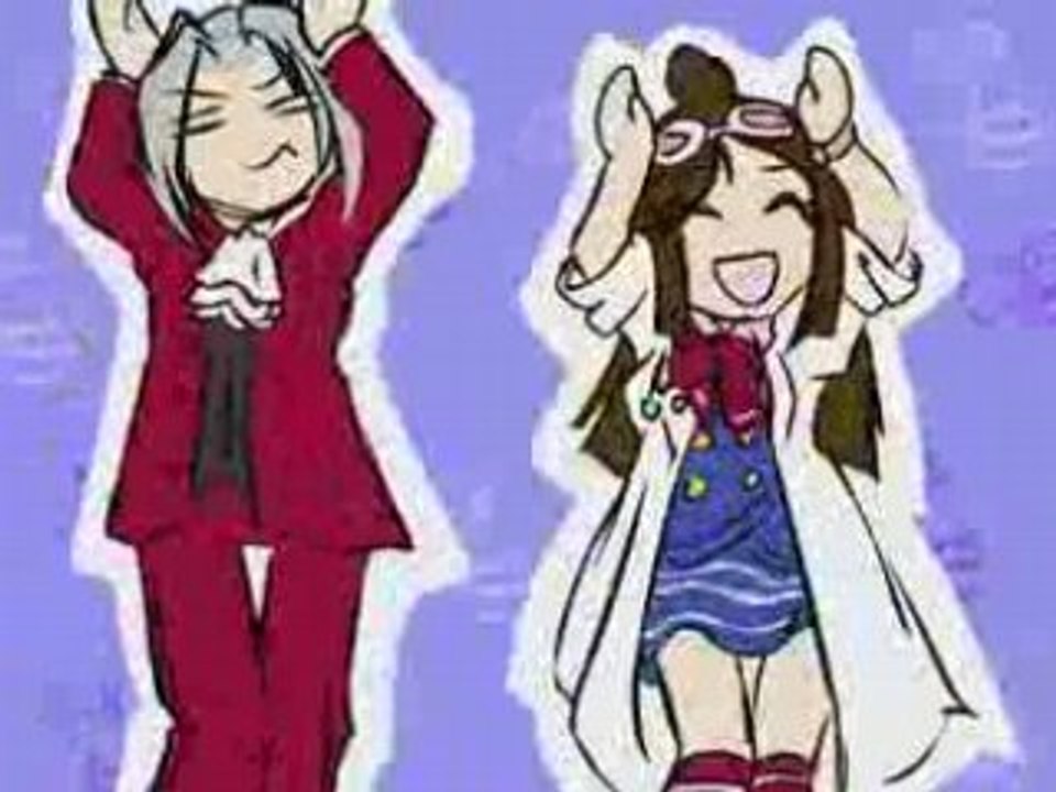 Carameldansen Phoenix Wright Ema And Edgeworth Video Dailymotion