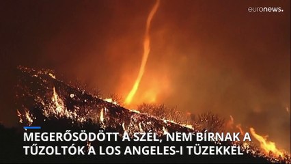 Már 16 áldozata van a Los Angeles környékén pusztító tüzeknek, és ismét erősödik a szél