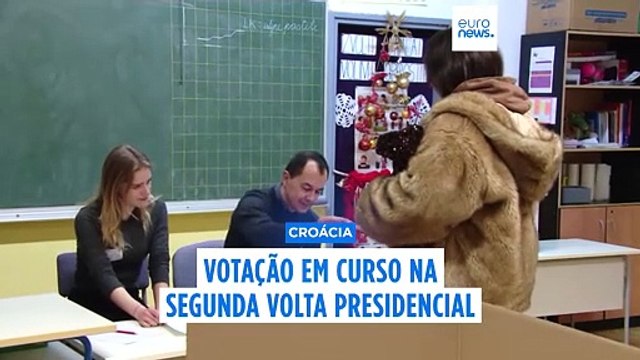 Abertura das urnas na Croácia: Milanovic e Primorac enfrentam-se na segunda volta das presidenciais