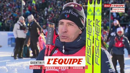 Fillon Maillet : « Paula (Botet) a fait une super course » - Biathlon - CM